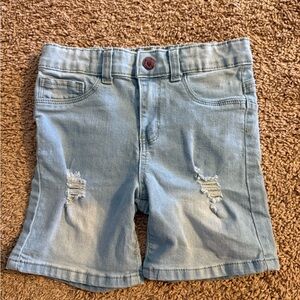 Stylish Light Blue Kids Denim Shorts
